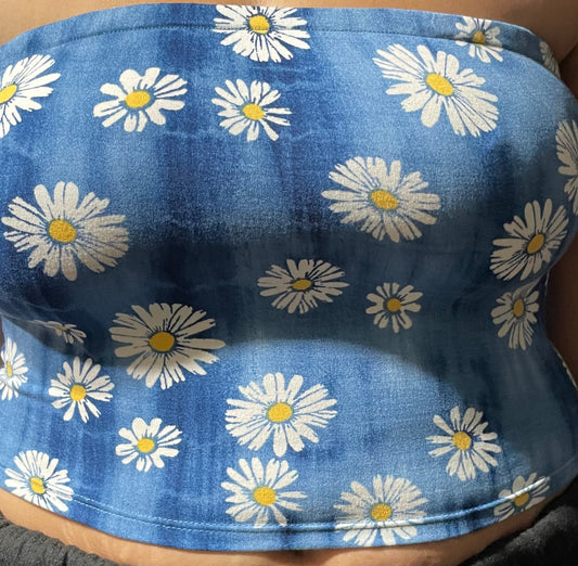 Sunflower tube top