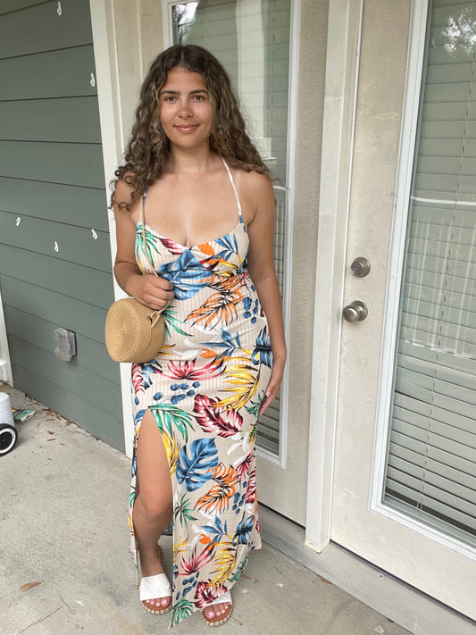 Floral Vacation Dress